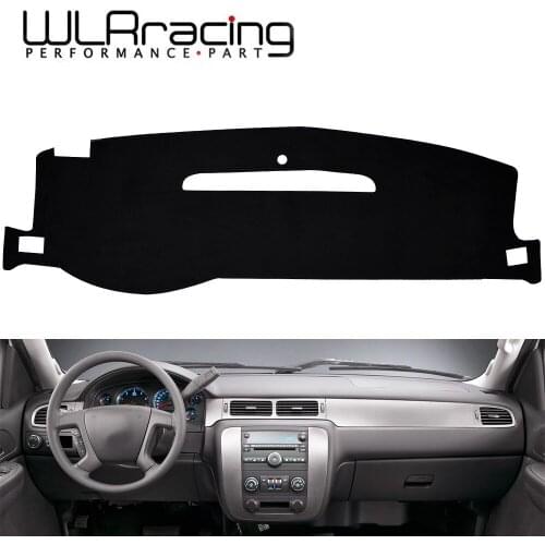 Dash Board Dashboard Cover Mat Sun Protective Pad Sunshade Carpet Dashmat Left Hand Drive For 07-14 Chevy Silverado Pickup Tahoe