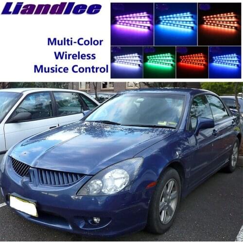 LiandLee Car Glow Interior Floor Decorative Seats Accent Ambient Neon light For Mitsubishi Magna 1996~2005