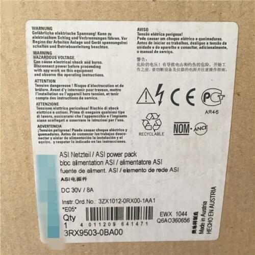 New and original 3RX9503-0BA00