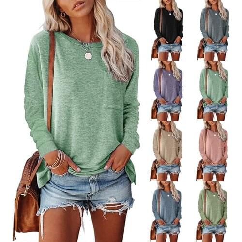 OIMG Women's Plain T-shirts