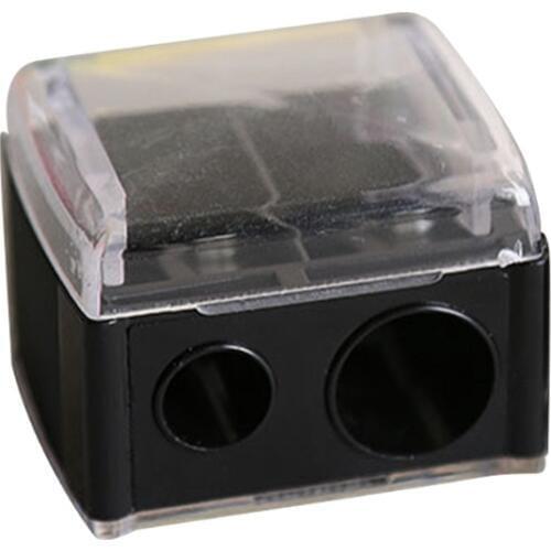 2 Holes Cosmetic Pencil Sharpener Eyebrow Pencil Sharpener Cosmetic Pencil Cutter Lip Liner Eyeliner Pencil beauty Tools