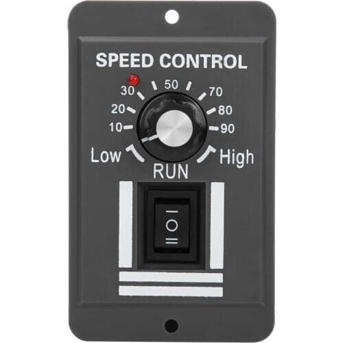 DC 12V-60V 20A DC Brush Motor Speed Controller Reducer Forward/Reverse Electric Motor Speed Regulator Portable Control Switch