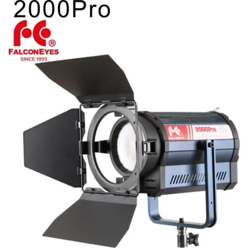 200W Bi-Color Falconeyes Spotlight Led Photo Video Light 3000K-8000K For Studio Film Outdoor Photography Lighting With Barndoor