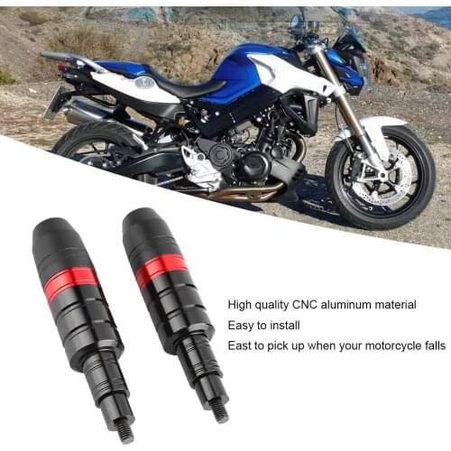 Universal Motorcycle Crash Protective Rod Anti Falling Scooter 8mm Motorbike Engine Shatter Anti-drop Stick Bar CNC Aluminum