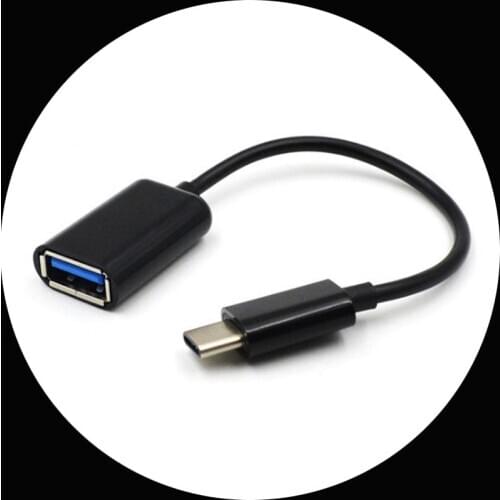 USB-C 3.1 Type C Male to USB 2.0 Female OTG Cable Adater Adaptat for Asus ZenFone 3 Zoom ZE553KL , ZenFone AR ZS571KL Converter