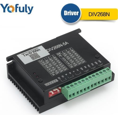 HY-DIV268N-5A Stepper Motor Driver Controller TB6600 stepper motor driver nema 17 Hybrid stepper motor for cnc