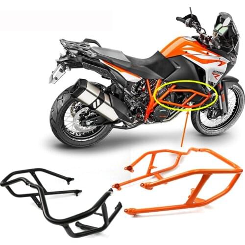 Upper Engine Guard Crash Bars Bumper Stunt Cage Frame Protector For KTM 1050 Adventure 1090 1190 ADV R 2013-2019 2018 2017 2015