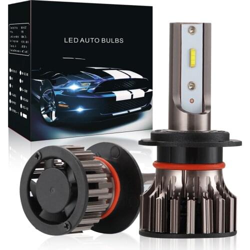 1 Pair LED Car Headlight Bulbs H1/H7/H11/9005/9006 Y6 6500K Super Bright Car Lights Headlamp Far And Near