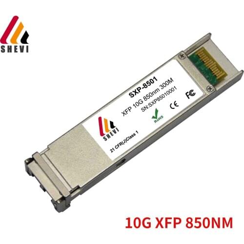 10G XFP 850nm sfp transceiver compatible Mikrotik XFP 10G 300M multimode 10GBASE-SR/SW MMF