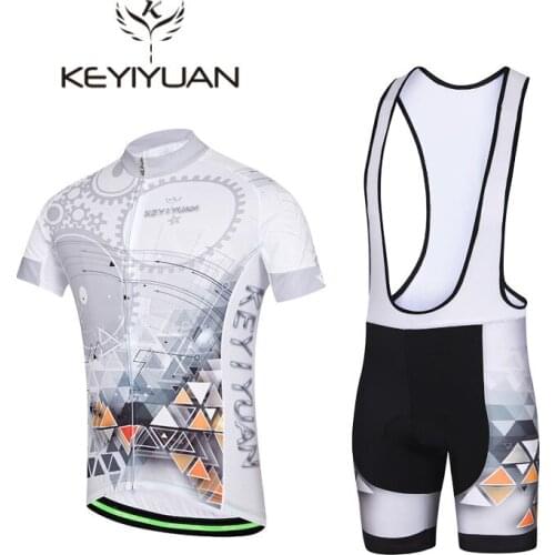 2018 KEYIYUAN Cool Gear Cycling Jersey bicycle cycling clothing Bike wear Shirts outdoor short sleeve new Short mtb