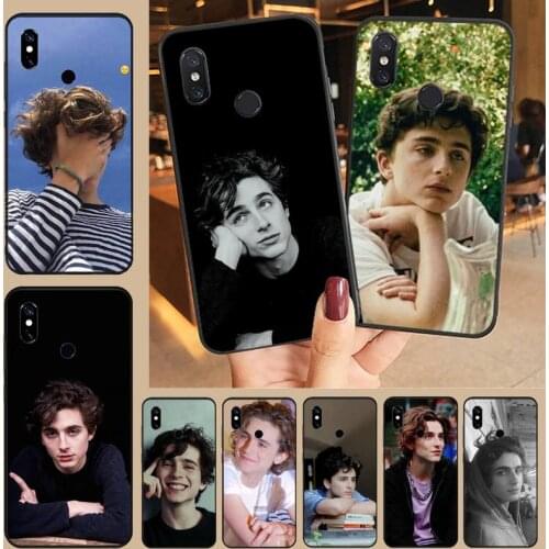 Timothee Chalamet CALL ME BY YOUR NAME Phone Case shel lFor Xiaomi Redmi note 7 8 9 t k30 max Anti-fall cover3 9 s 10 pro lite