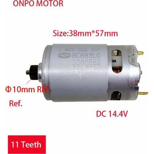 RS550 Drill DC Motor 11 Teeth 9.6v 10.8v 12V 14.4V 16.8v 18V 21.6V For Cordless Charge Drill Screwdriver Accessories