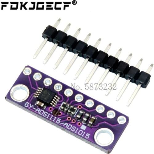 I2C ADS1115 16 Bit ADC 4 channel Module with Programmable Gain Amplifier 2.0V to 5.5V
