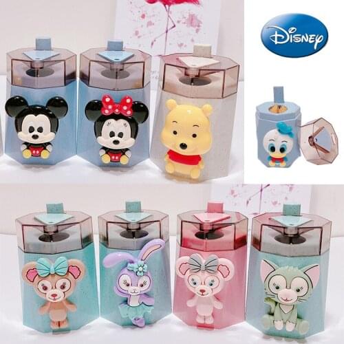 Disney Mickey Minnie Donald Duck Toothpick Box Automatic Pop-up Push-type Home Dental Floss Bucket Portable Can Shipping Free