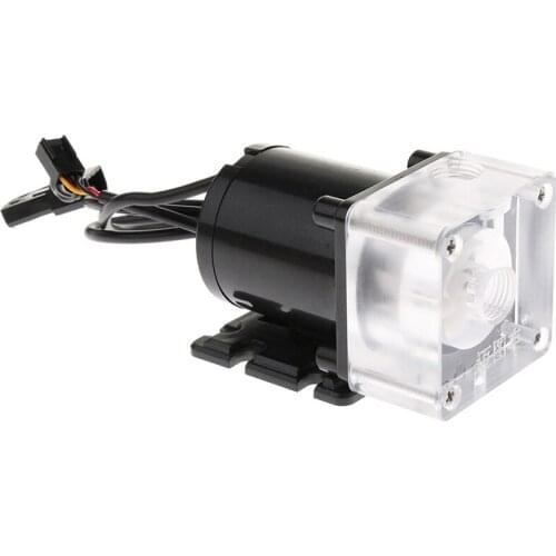 CPU Water Cooling Pump, 12V Low Noise Desktop PC Liquid Cooling Systems DIY Kits