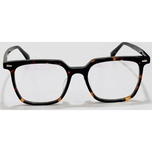 All-Match Regular Square Women Men Spectacle Eyeglass Brand Designer Acetate Acrylic Optical Frame Gafas De Mujer