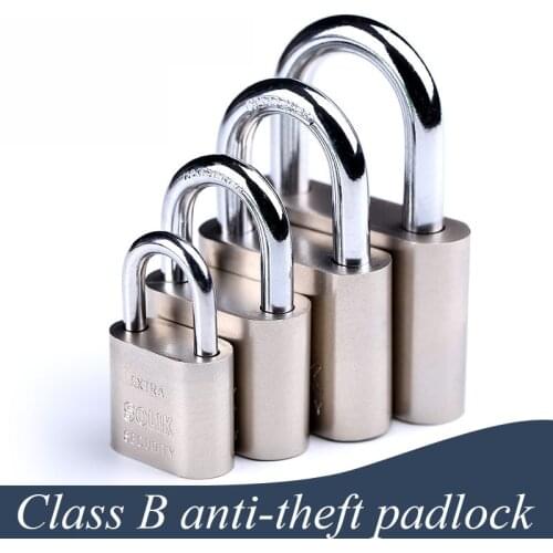Full metal Padlock Wolf Head Lock Small Locks Door Locks 30mm 40mm 50MM Not Rust Lock Core Include 3 keys