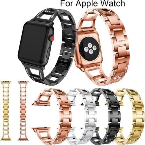 For Apple Watch 40mm 44mm 38mm 42mm smart watch wrists strap for Apple Watch series 4 3 2 1 Watch fashion classic style bracelet