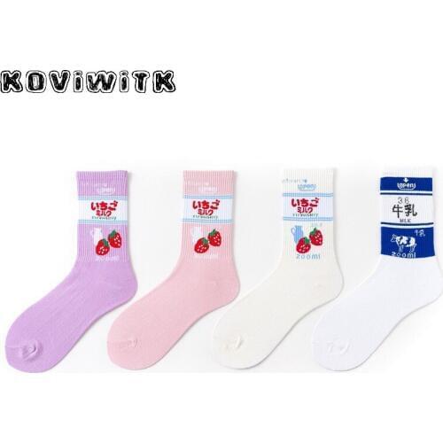 Spring and summer small fresh striped cotton breathable comfort socks funny streetwear mujer skarpetki meias calcetines e girl