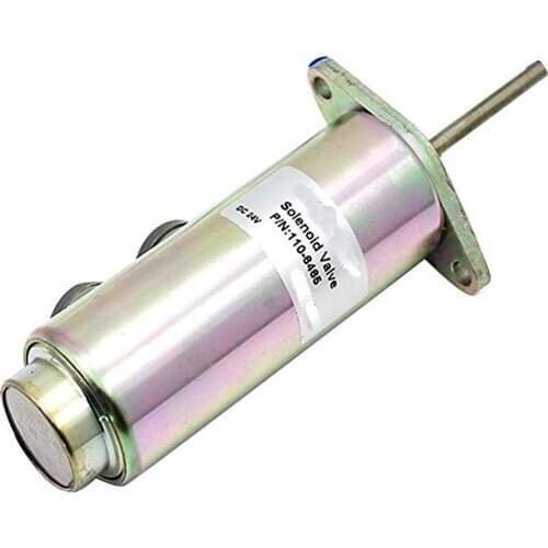 110-6465 24V Flameout Solenoid Stop Solenoid Cutoff Solenoid for Excavator Parts