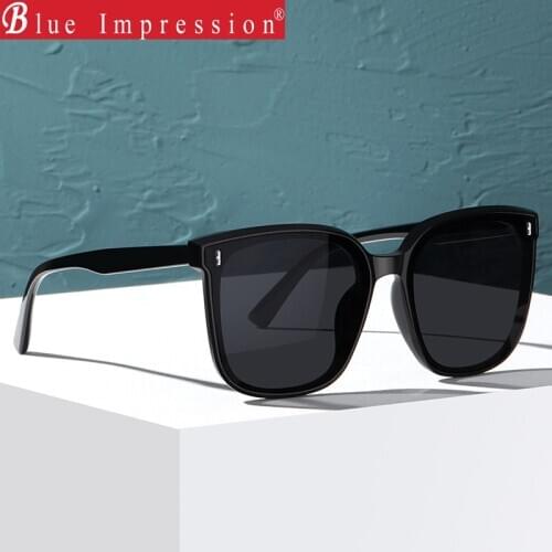 2021 New Arrival Brand sunglasses Women Men TR90 fashion large frame sun glasses UV protective glasses Nylon lenses gafas de sol