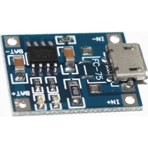 TP4056 1A Lipo Battery Charging Board Charger Module lithium battery DIY Mini USB Port MICRO charging interface module