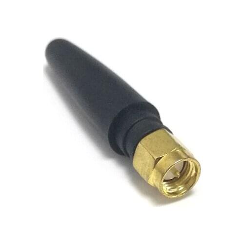 2.4Ghz wifi antenna Zigbee antenna Small pepper module aerial SMA male rubber #2