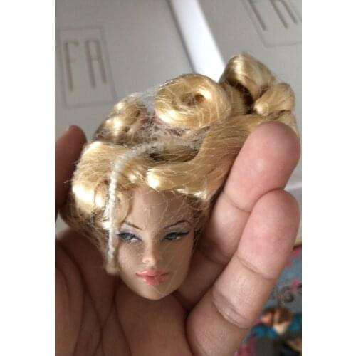 30cm Original FR head FR doll heads Fashion license head quality doll heads girls Dressing DIY toy parts