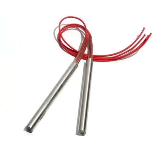 5PCS 20mm 190~220mm 201SUS Tubular Heating Pipe Cartridge Heaters 110/220/380V 950/980/1000/1100W Electric Element