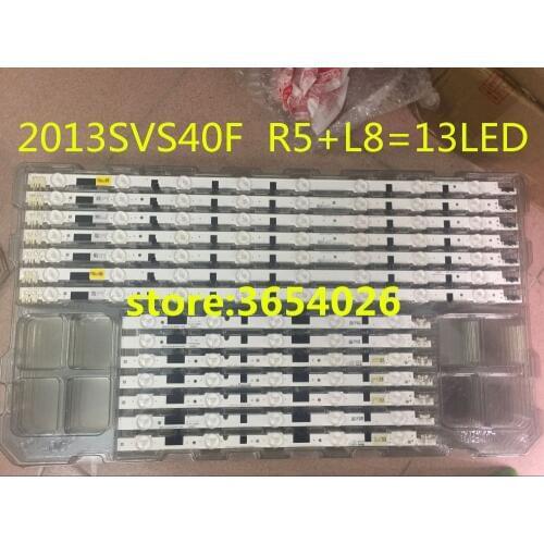 832mm LED Backlight Lamp strip 13leds For SamSung 40" D2GE-400SCA-R3 TV UA40F5500 2013SVS40F UE40F6400 D2GE-400SCB-R3 LCD