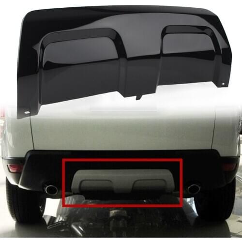 ABS Car Rear Bumper Cover Towing Eye Trim Plate Board For Range Rover Sport 52F 2014 2015 2016 2017 Gloss Black