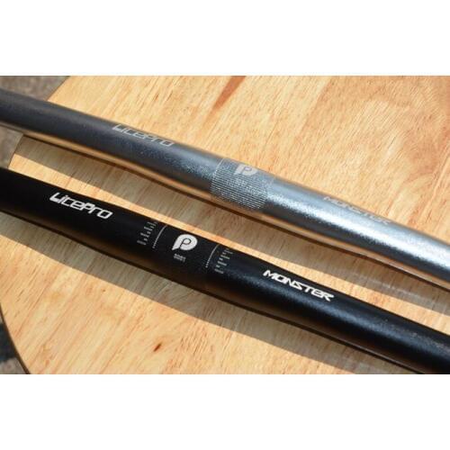 Litepro Aluminum Horizontal Handlebar BMX Flat Handlebar Straight handlebar 25.4 580mm 196g