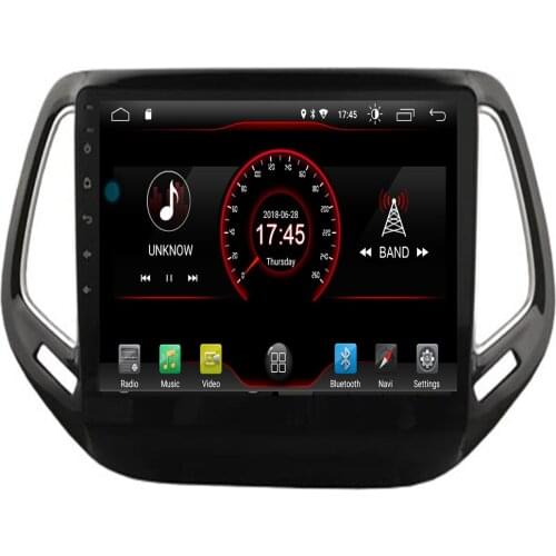 Android 10 2.5D car dvd For JEEP Compass Patriot Radio 2017-2020 multimedia GPS Radio stereo gps navigation map camera