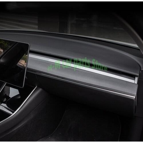 Car central control instrument panel for Tesla Model 3 2017-2019 Central console package kit protection