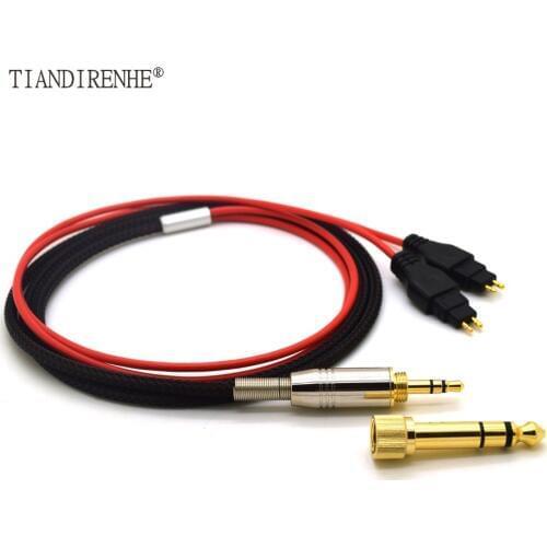 Tiandirenhe Oxygen-free copper upgrade Replacement Cable for Sennheiser Headphones HD525 HD545 HD565 HD650 HD600 HD580