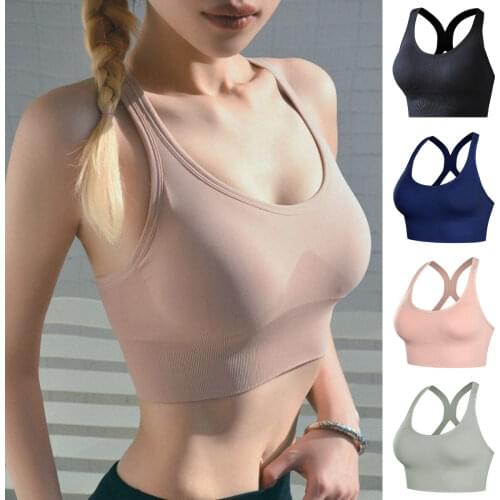 Bra Sports Bra Seamless Plus Size Sexy Push Up Bralette Womens Bra Without Frame Bones Top Female Pitted Wireless Bra Tube Top