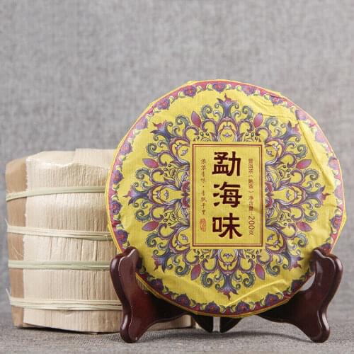 2018 Menghai Flavor Shu Puer Chinese Tea Collection Old Mellow Ripe Puer Chinese Tea 200g/pc