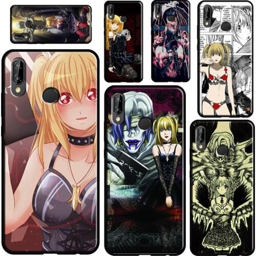 Rem Misa Death Note anime Case For Huawei P30 P40 P10 P20 Lite P Smart 2021 Nova 5T Cover For Honor 20 Pro 8X 9X 10i