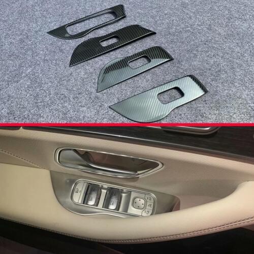 For Mercedes-Benz GLE-Class V167 GLE350 450 2019-2020 Stainless steel Door Window Armrest Cover Switch Panel Trim