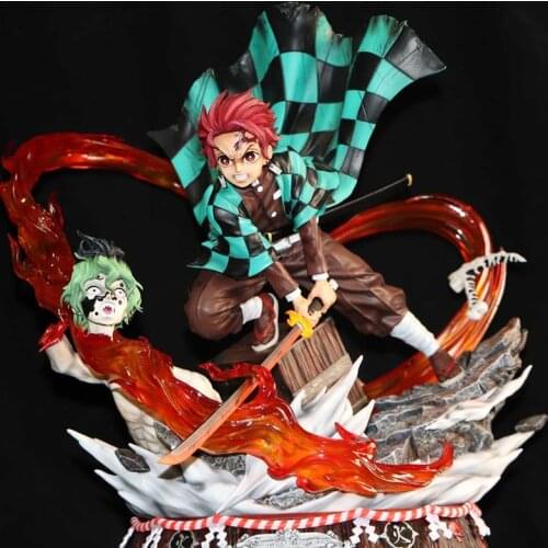 Demon Slayer Blade Ghost Slayer Tanjirou GK Limited Statue Figure
