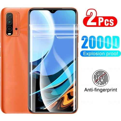 2Pcs Matte Protector Hydrogel Film For Xiaomi Redmi 9T On Xiami 9 T Redme9 Protective Safety Screen Full Cover Film Not Glasses