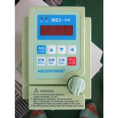 Inverter MS2-IPM 220V 1.5KW , Used, 80% appearance new good working condiiton , 3 months warranty , in stock