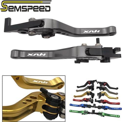 SEMSPEED Motorcycle CNC Short Brake Clutch Levers Handle Grips For Yamaha NVX155 150 125 Aerox 155 2015 2016 2017 2018 2019 2020