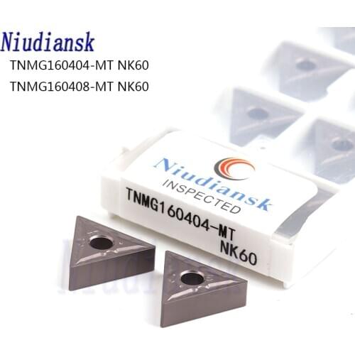 10Pcs TNMG160404 MT TNMG160408 MT NK60 High Quality Turning Blade CNC Metal Lathe Tool Carbide Insert Suitable For Steel Cutting