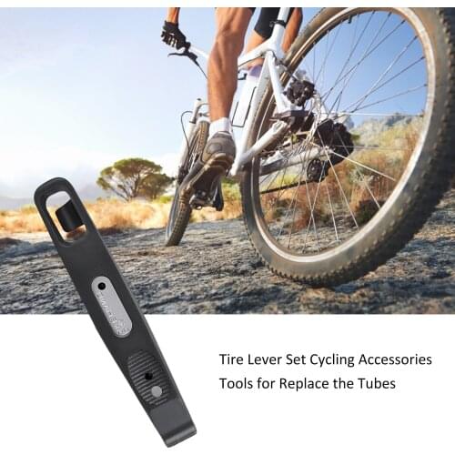 Tire Lever Set Cycling Accessories Tool Replace Tube Levers Tire-Removing Deflation Device Spoke Hooks Groove Grilled Tire Spoon
