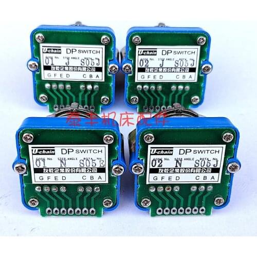 Brand New Genuine Taiwan friends dry Uchain 02N 02J 01N 01J CNC system band switch axis selection switch