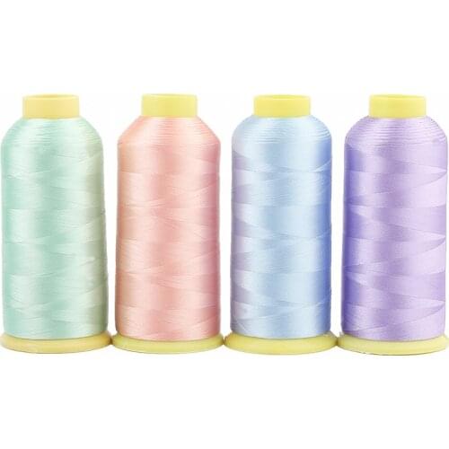 5000m 40WT Polyester Embroidery Thread For Brother Singer Janome Babylock Embroidery Machine Home Sewing 120D/2 Varies of Colors