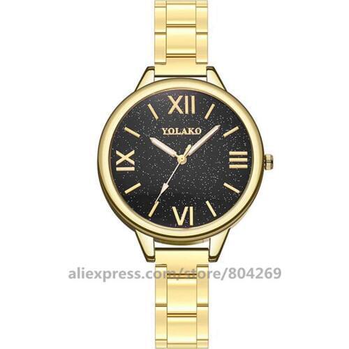 Hot Alloy Thin Men Roman Number Wrist Watch Casual Men Women Starry Sky Watches 920248