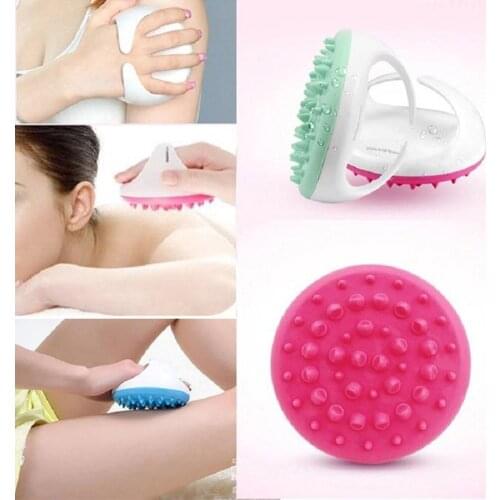 Portable Handheld SPA Muscle Massage Brush Bath Shower Beauty Anti Cellulite Full Body Massager Slimming Beauty Drop Shipping