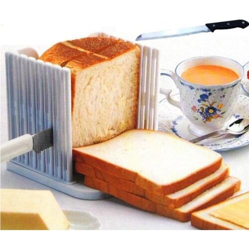 Professional Bread Loaf Toast Cutter Slicer Slicing Cutting Guide Mold Maker Kitchen Tool Practical Bread Cutter Bread Slicer
